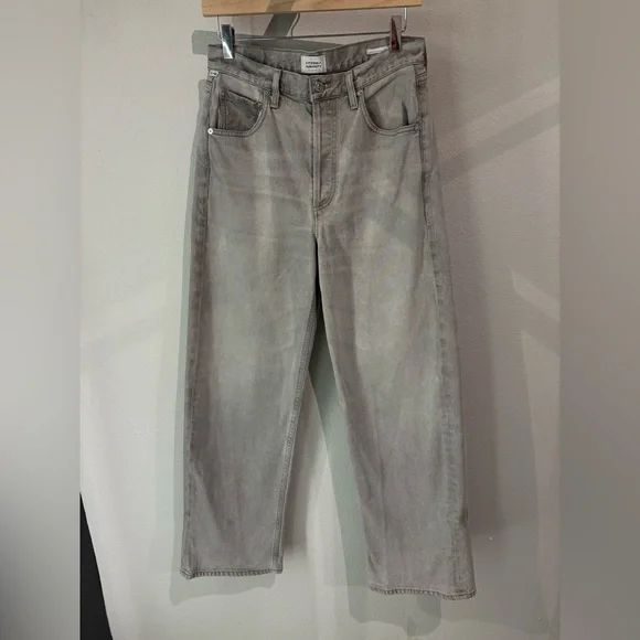 Citizens of Humanity Ayla Wide-Leg Jeans in Quartz - Picture 3 of 5